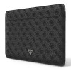 Θήκη laptop Guess GUCS16P4TK 16", 4G Uptown Triangle, μαύρη