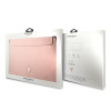 Θήκη laptop Guess GUCS16PSATLP 16", Saffiano Triangle, ροζ