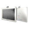 Θήκη laptop Guess GUCS16PSATLG 16", Saffiano Triangle, ασημί