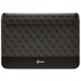 Θήκη laptop Guess GUCS14PS4SGK 14 ιντσών, 4G Stripe Metal Logo, μαύρη
