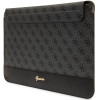 Θήκη laptop Guess GUCS14PS4SGK 14 ιντσών, 4G Stripe Metal Logo, μαύρη