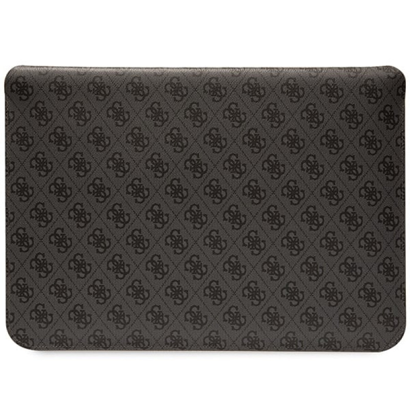 Θήκη laptop Guess GUCS14PS4SGK 14 ιντσών, 4G Stripe Metal Logo, μαύρη