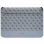 Θήκη laptop Guess GUCS14PS4SGB 14 ιντσών, 4G Stripe Metal Logo, μπλε