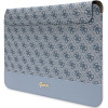 Θήκη laptop Guess GUCS14PS4SGB 14 ιντσών, 4G Stripe Metal Logo, μπλε