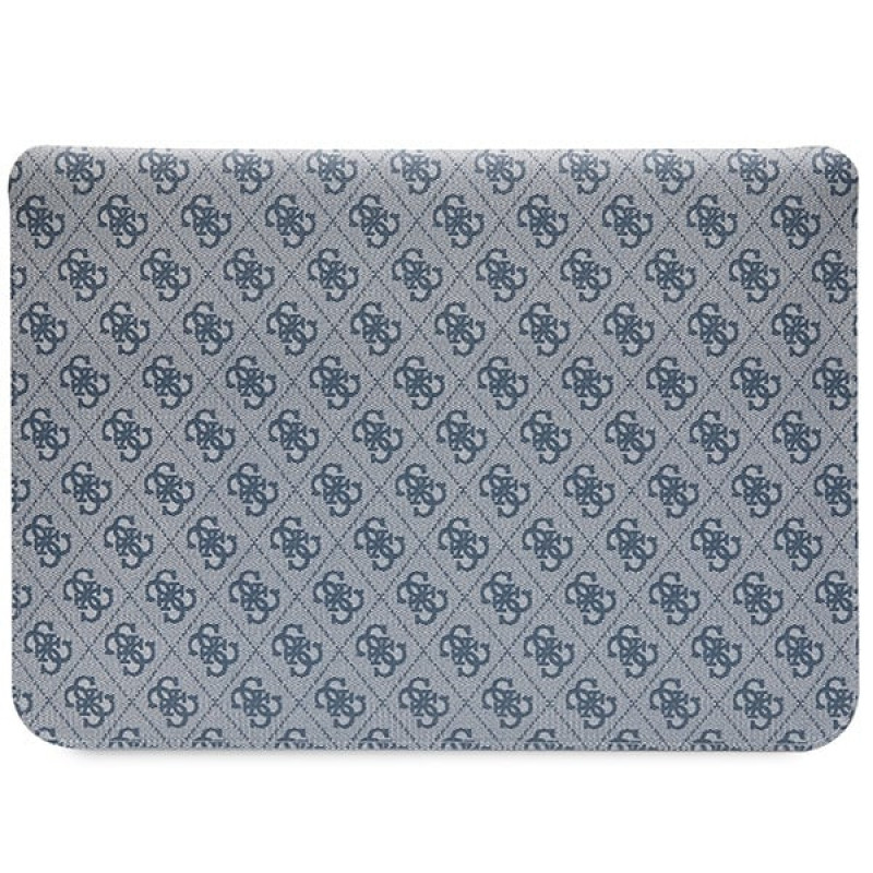 Θήκη laptop Guess GUCS14PS4SGB 14 ιντσών, 4G Stripe Metal Logo, μπλε