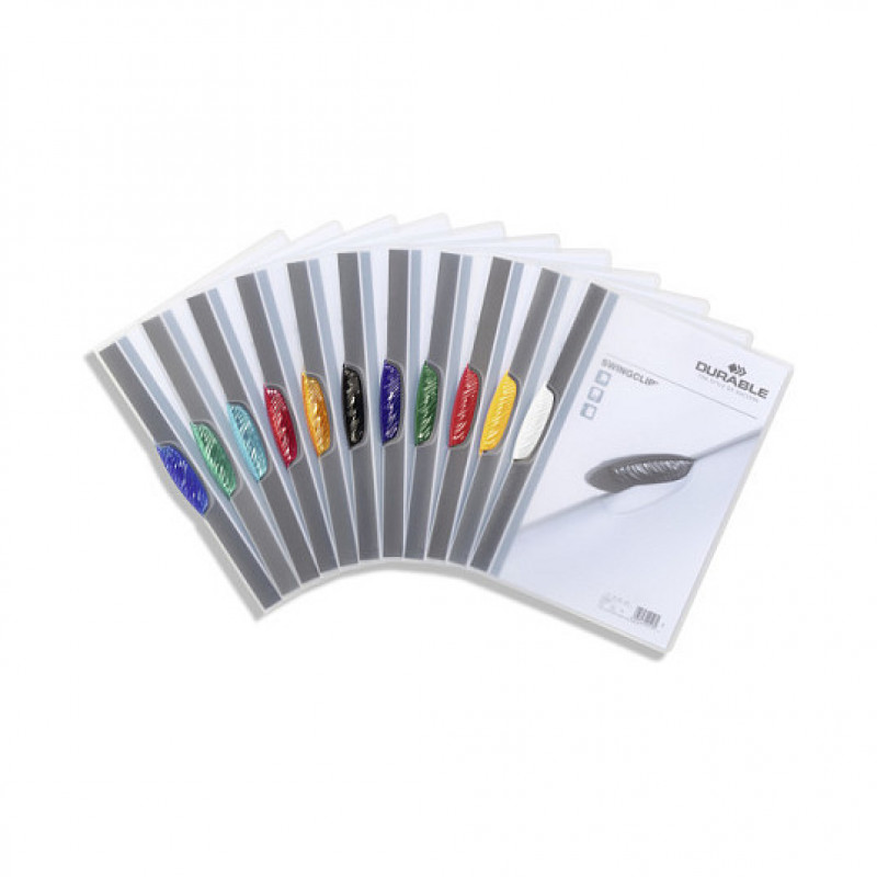 Durable SWINGCLIP 30 φάκελος με κλιπ A4 226000, διαφανής (25 τεμ.)