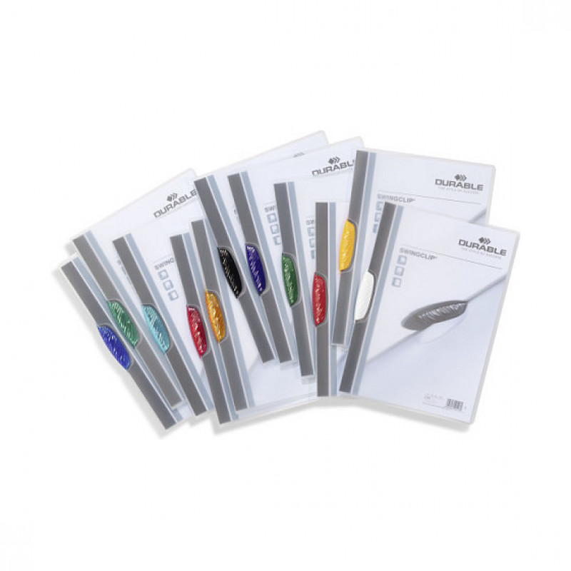 Durable SWINGCLIP 30 φάκελος με κλιπ A4 226000, διαφανής (25 τεμ.)