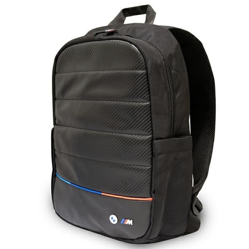 BMW BMBP15COCARTCBK σακίδιο πλάτης 16", Carbon Tricolor, μαύρο