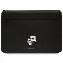 Θήκη laptop Karl Lagerfeld KLCS14SAKCPMK για 14", μαύρη, Saffiano Karl&Choupette