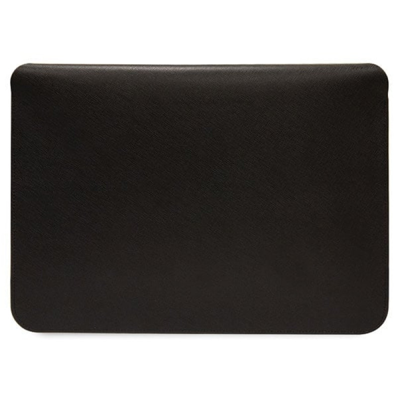 Θήκη laptop Karl Lagerfeld KLCS14SAKCPMK για 14", μαύρη, Saffiano Karl&Choupette