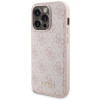Guess GUBPM5P14L4GEMGP Apple iPhone 14 Pro Θήκη Σκληρή + 5000 mAh MagSafe Powerbank Σετ, 4G Metal Logo, ροζ
