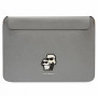 Θήκη Laptop Karl Lagerfeld KLCS16SAKCPMG για 16", ασημί, Saffiano Karl&Choupette