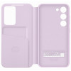 Θήκη πορτοφόλι Samsung Galaxy S23 Smart View Wallet Case EF-ZS911CV, λεβάντα