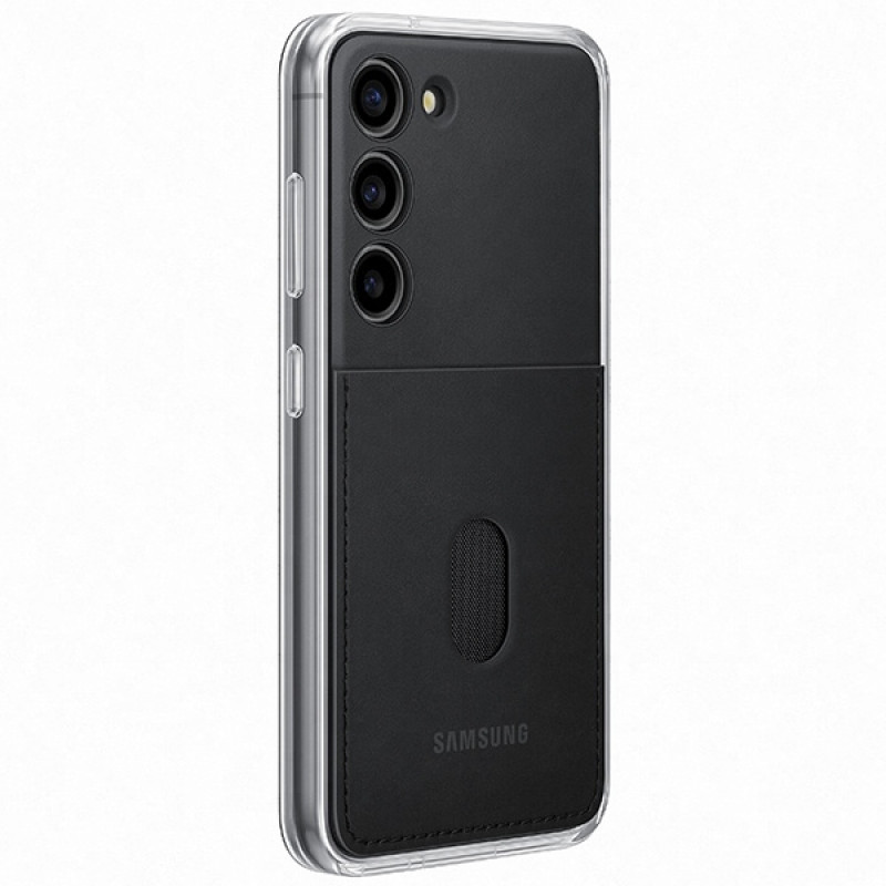 Θήκη πλαισίου Samsung Galaxy S23 Frame Cover EF-MS911CB, μαύρη