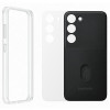 Θήκη πλαισίου Samsung Galaxy S23 Frame Cover EF-MS911CB, μαύρη