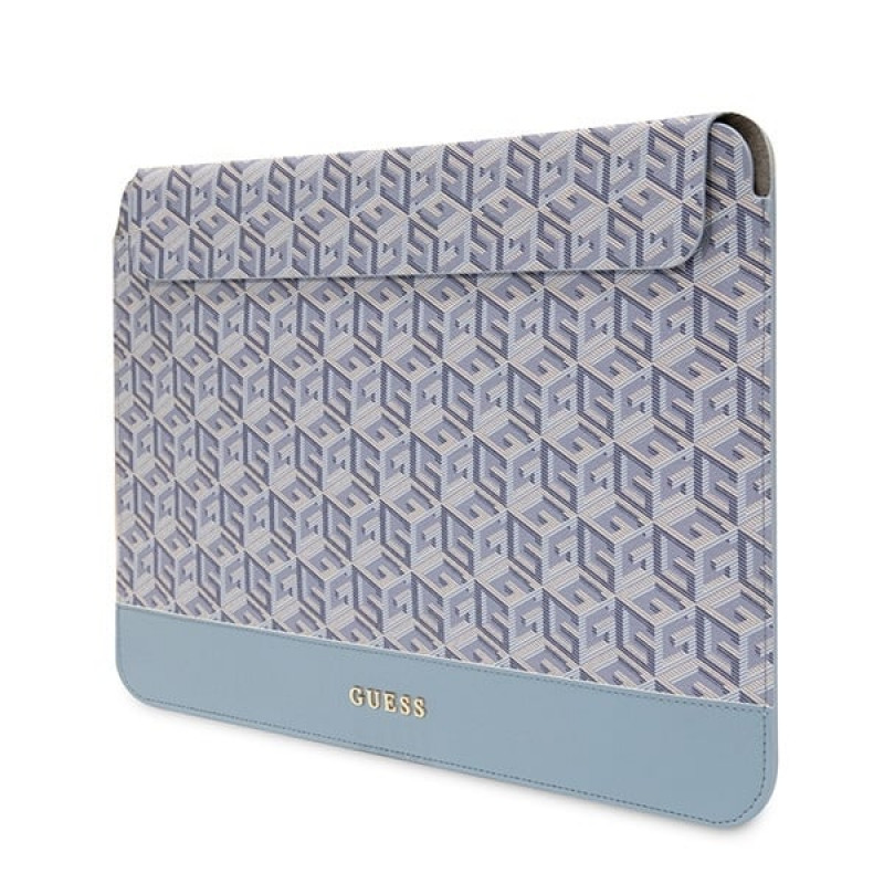 Guess GUCS16HGCFSEB Θήκη Laptop για έως 16 ίντσες, GCube Stripe, μπλε