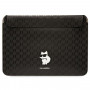 Θήκη Laptop Karl Lagerfeld KLCS14SAKHPCK για 14", μαύρη, Saffiano Monogram Choupette