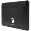 Θήκη Laptop Karl Lagerfeld KLCS14SAKHPCK για 14", μαύρη, Saffiano Monogram Choupette