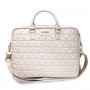 Guess GUCB15QLPK Τσάντα Laptop 15 inch, ροζ, Quilted