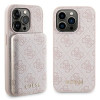 Guess GUBPM5P15X4GEMGP Apple iPhone 15 Pro Max σκληρή θήκη + πακέτο 5000 mAh MagSafe powerbank, 4G Metal Logo, ροζ