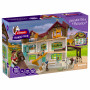 Schleich Horse Club παραλίμνια βίλα και πάντοκ σετ παιχνιδιού 42785