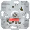 Gira 030900 Ροοστάτης και διακόπτης, ένθετο χωνευτής τοποθέτησης, μεταλλικό