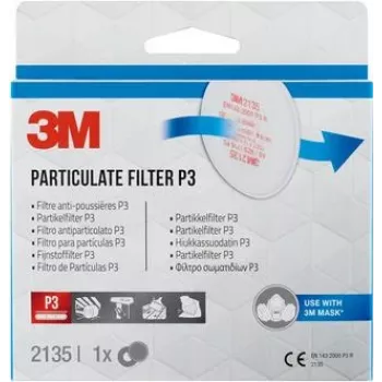3M φίλτρο σωματιδίων FFP3 2135PRO1, 1 ζεύγος (2135PRO1)
