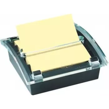 3M Post-it Recycling Z-Notes Αυτοκόλλητες σημειώσεις κίτρινες, 12 μπλοκ + δωρεάν dispenser (C2014Y12)