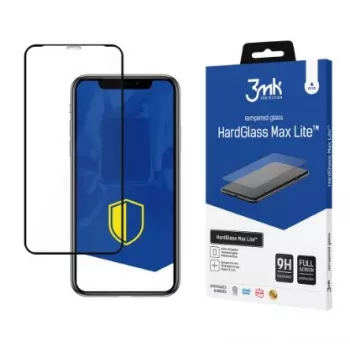 3MK Apple iPhone 11 Pro Max Black HardGlass Max Lite Προστασία Οθόνης