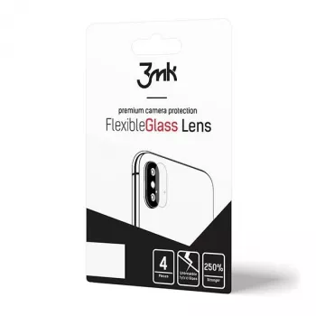 3MK Apple iPhone X/XS FlexibleGlass Φακός κάμερας γυαλί (4 τεμ.)