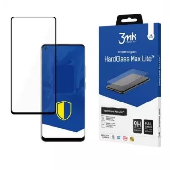 3MK HardGlass Max Lite Μεμβράνη Προστασίας Οθόνης από Σκληρυμένο Γυαλί για Realme 11 - Μαύρη