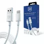 3MK Hyper Καλώδιο USB-A σε USB-C 5A 60W 1,2m λευκό