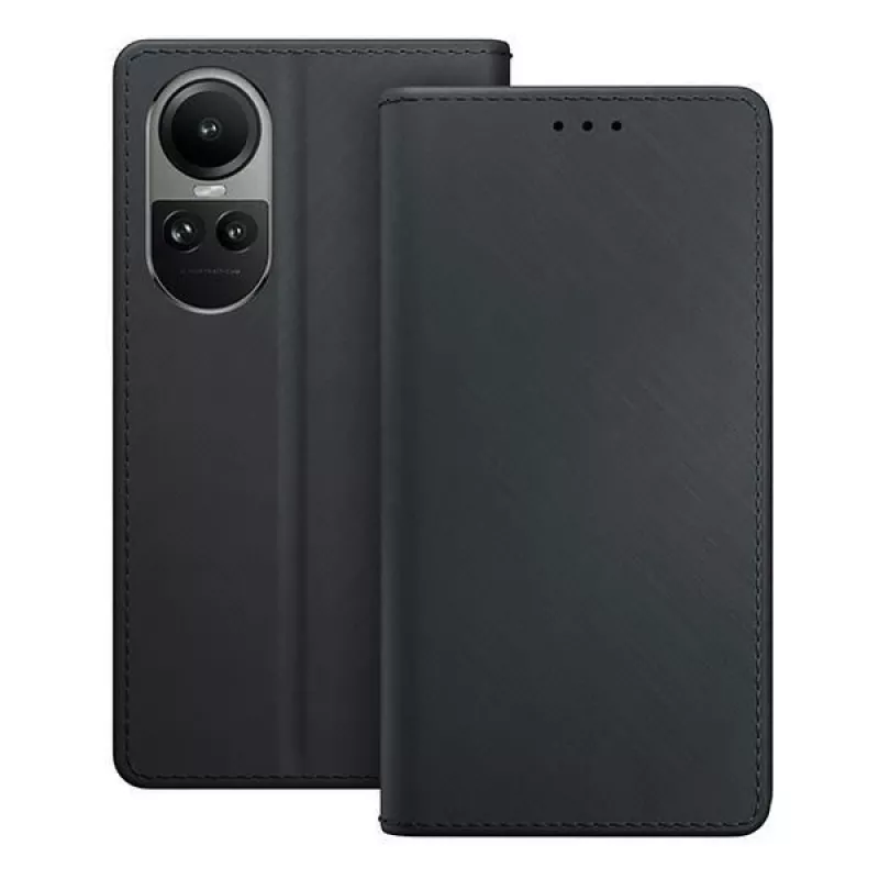 3MK Θήκη Πορτοφόλι για Oppo Reno10 5G, Μαύρο