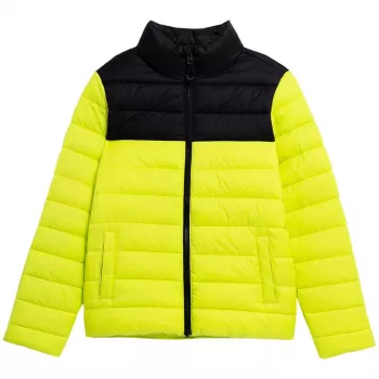 4F αγορίστικο μπουφάν με πούπουλα Juicy Green 4FJSS23TDJAM077 45S 146cm