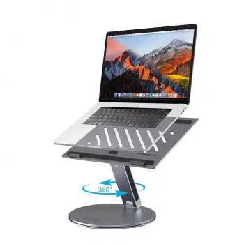 4smarts ErgoPro Βάση Laptop/Tablet (Γκρι, Αλουμίνιο, πτυσσόμενη, 10-17 ίντσες)