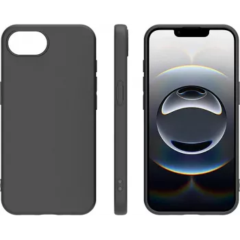 4smarts Θήκη TPU για iPhone 17e / 16e, μαύρο (541815)
