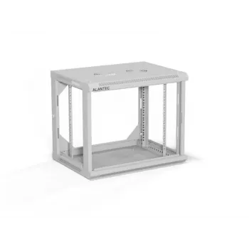 A-LAN ALANTEC 19 ίντσες 9U 600x450 επιτοίχιο κουτί, γκρι