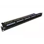 A-LAN Alantec PK012 Patch Panel 1U 24-Port RJ45 Cat.5e UTP Μαύρο