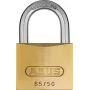 ABUS 65/50 KD Λουκέτο – Συμπαγές ορειχάλκινο σώμα, σκληρυμένο χαλύβδινο τόξο, ίδιο κλειδί