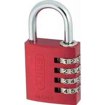 ABUS ABVS48813 Συμπαγές ορειχάλκινο λουκέτο με σκληρυμένο χαλύβδινο βρόχο, 45 mm, με κλειδί, 2 κλειδιά