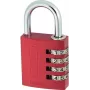 ABUS ABVS48813 Συμπαγές ορειχάλκινο λουκέτο με σκληρυμένο χαλύβδινο βρόχο, 45 mm, με κλειδί, 2 κλειδιά