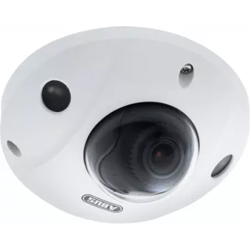 ABUS IPCB44511B 4MP IP Mini-Dome Κάμερα με φακό 4mm, IP67, IK10, PoE
