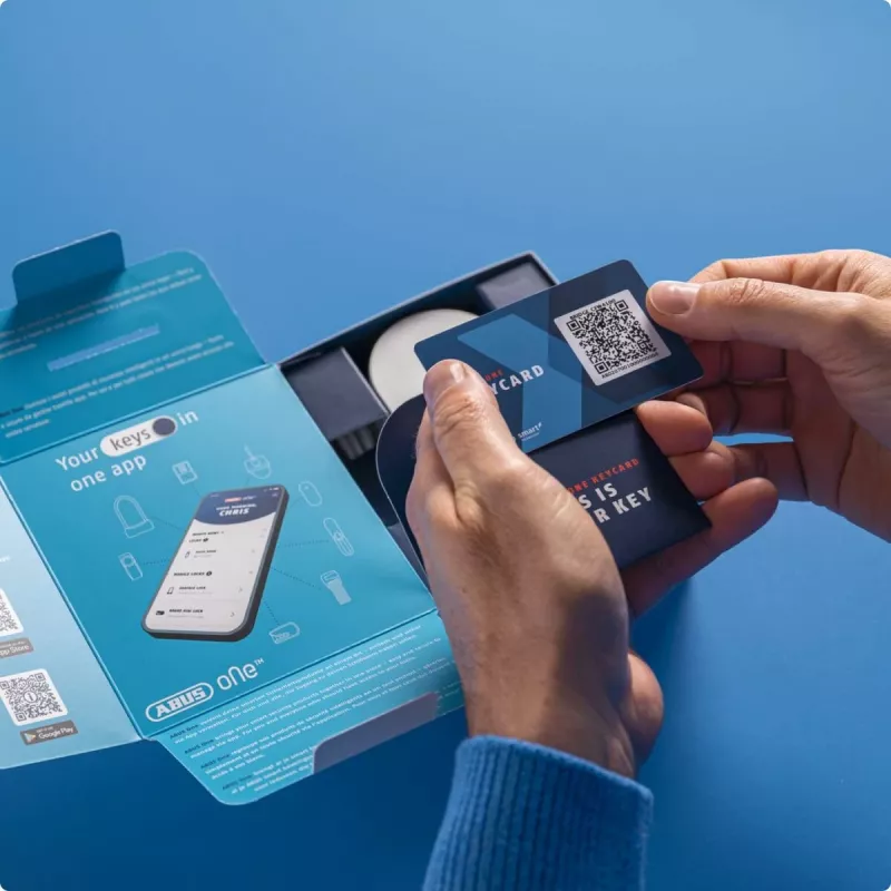 ABUS Security-Center BRIDGE One Smart Home Ασύρματη Γέφυρα LAN (ABBO10000B), Μαύρο, 230 V, Bluetooth