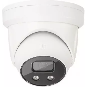ABUS Security-Center IPCB58511A Κάμερα παρακολούθησης δικτύου - Dome - Εξωτερικός χώρος - Αντοχή στις καιρικές συνθήκες - Έγχρωμη μέρα & νύχτα - 8 MP - 3840 x 2160 - 4K - M12 βάση φακού - Σταθερή εστίαση - LAN 10/100 - MJPEG, H.264, H.265 - DC 12V / PoE