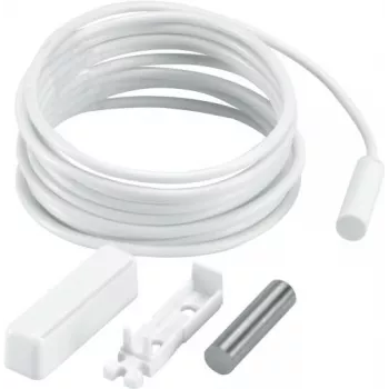 ABUS Security-Center MK2000W ενσύρματη μαγνητική επαφή για πόρτες και παράθυρα, καλώδιο 5m, λευκό