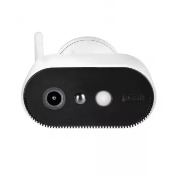 ABUS Security-Center PPIC91520 πρόσθετη ασύρματη κάμερα παρακολούθησης με μπαταρία για ABUS Battery Camera Pro – Full HD 1080p, IP65, λευκή