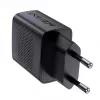 ACEFAST A82 GaN USB-C PD 20W Φορτιστής τοίχου - Μαύρο