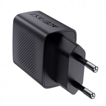 ACEFAST A82 GaN USB-C PD 20W Φορτιστής τοίχου - Μαύρο