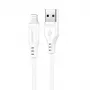 Acefast Apple Lightning σε USB 1,2m 2,4A Καλώδιο MFI Λευκό