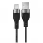 ACEFAST C11-04 Καλώδιο USB-A σε USB-C 3A Μαγνητικό Πλεκτό 1,2m Μαύρο